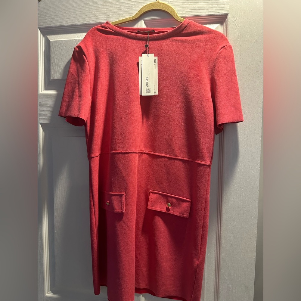 Zara Terry Mini. Pink.